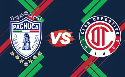 Pachuca vs Toluca: ¿A qué hora y en qué canal ver EN VIVO el partido de la jornada 12? 