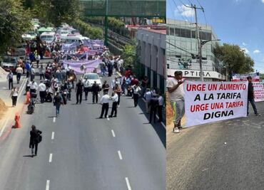 Calzada de Tlalpan colapsada y sin paso por transportistas ¿Cuáles son las vías alternas?