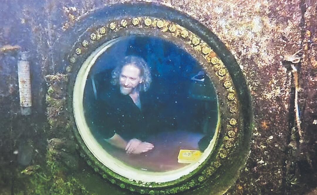 ¡Insólito! Un hombre vivió bajo el agua 100 días y rejuveneció