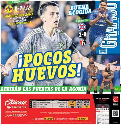 Portada El Gráfico | Jueves 15 de enero 2026