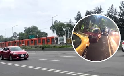 Peligroso bache en la GAM poncha llantas de conductores ¿en qué vialidad se está?