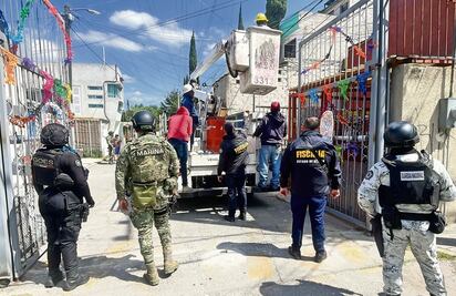 Autoridades de Ecatepec tumban cámaras con las que "Los 300" los vigilaban