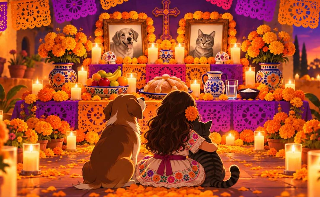 Día de Muertos 2026: ¿Cuándo se pone la ofrenda? Calendario completo (Foto: Creado con IA)