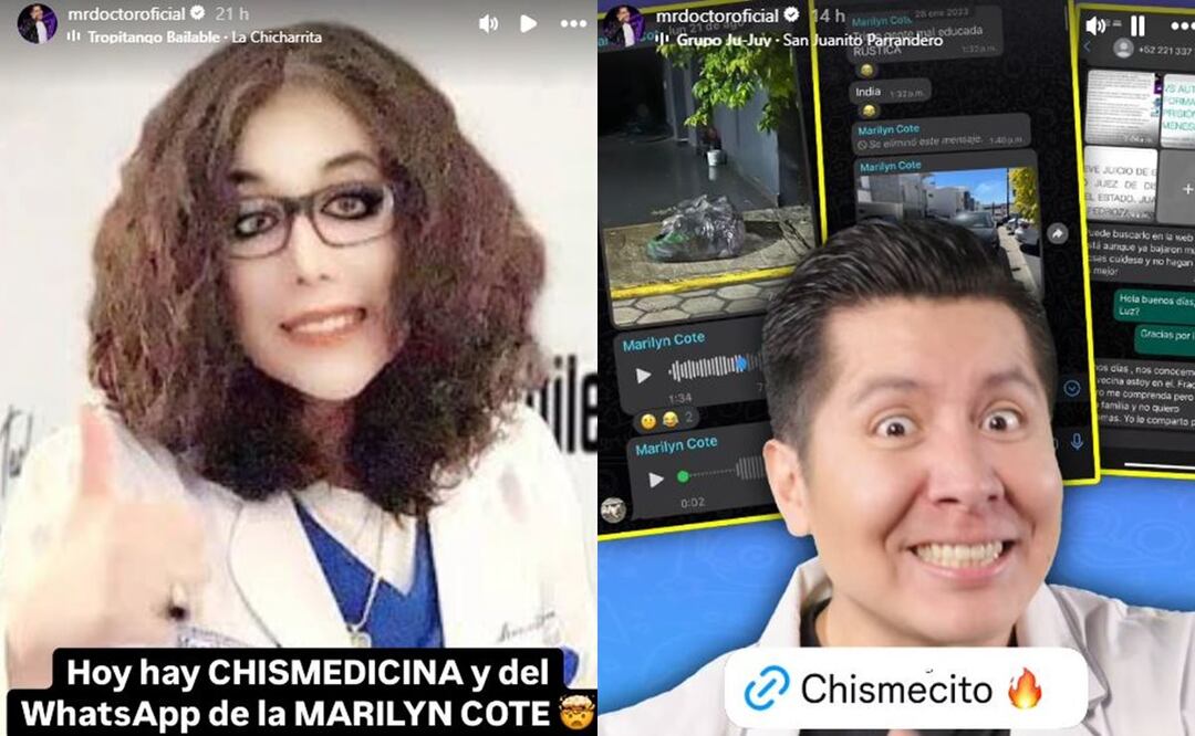 Mr Doctor saca a la luz las “palancas” de Marilyn Cote, decía ser familiar de Peña Nieto