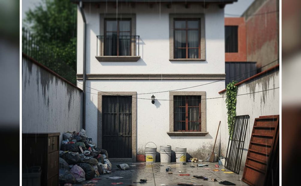 Image ilustrativa: IA (La Secretaría de Salud recomienda mantener la casa limpia y sin basura para evitar proliferación de plagas)