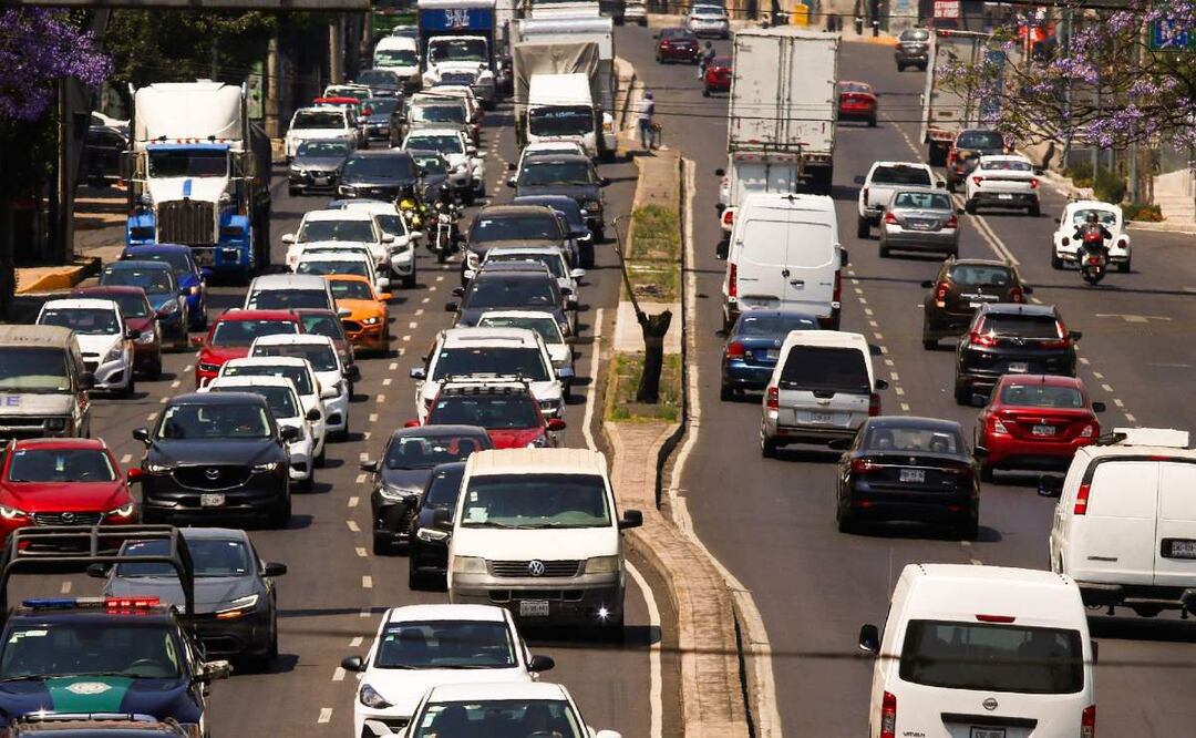 Foto ilustrativa: Cuartoscuro (Tráfico en la Ciudad de México HOY sábado 3 de mayo ¿qué eventos afectarán la vialidad?)