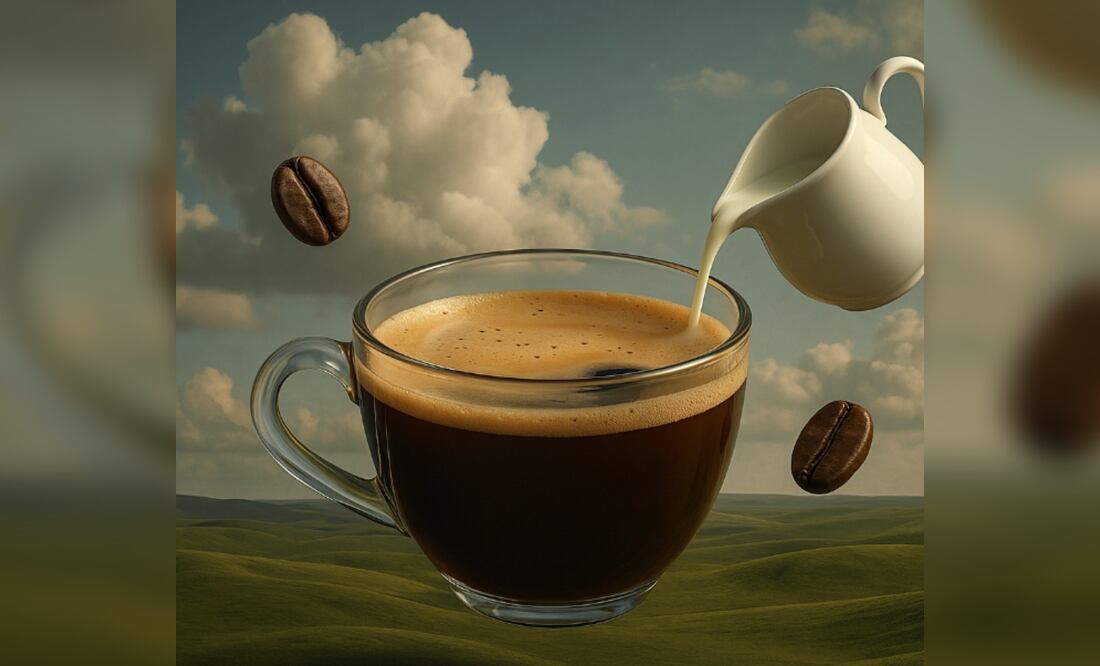 Café para combatir la ansiedad (Foto: Creada con IA)