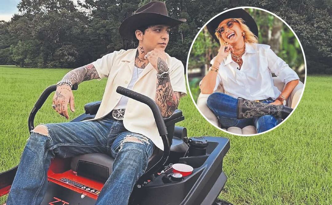 Christian Nodal vs Adela Micha (Foto: Instagram)