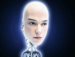 El perturbador robot de Beijing que mueve labios y hasta parpadea