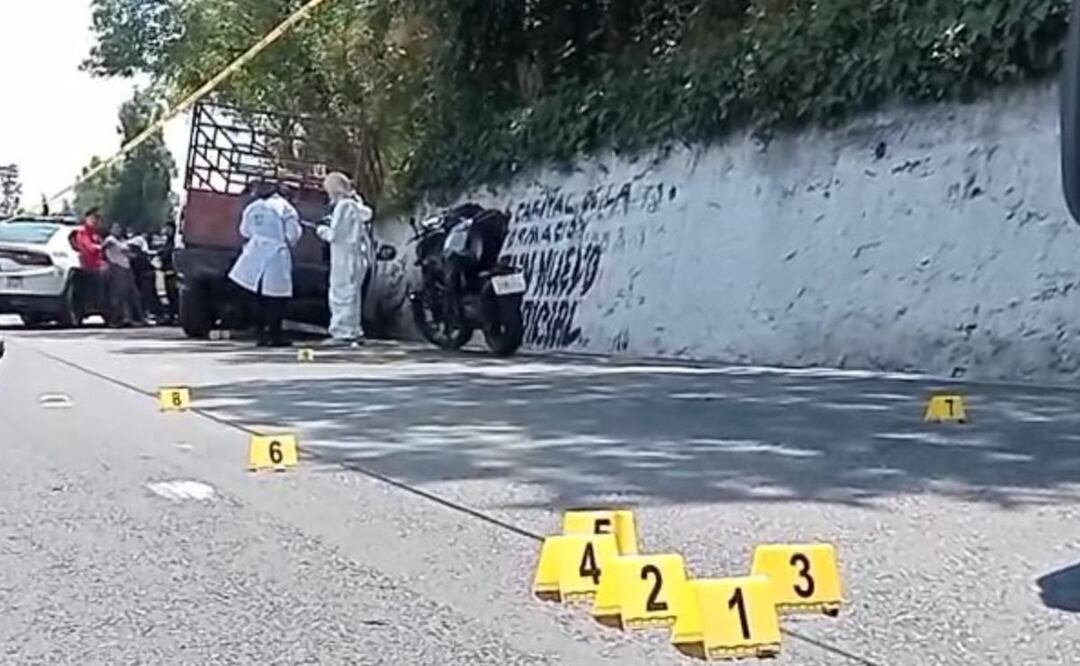 Carretera México-Cuernavaca. Foto: (Francisco Rodríguez. El Gráfico)