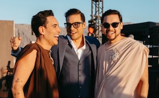 Carlos Rivera sorprende en la boda LGBT de "Un Tal Fredo" y aplaca a quienes lo tacharon de homofóbico