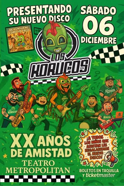 Imagen: Especiales (Cartelera Los Korucos)
