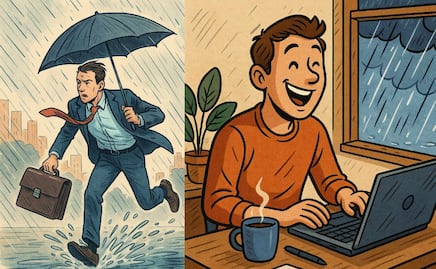 ¿Se vale hacer Home Office o llegar tarde al trabajo por las lluvias? Secretaría del Trabajo responde