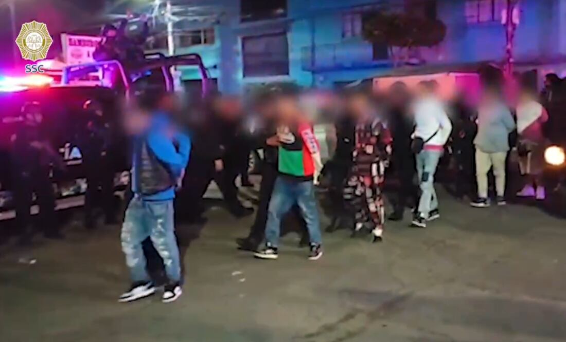 Detenidos en la GAM (Foto: Especial)