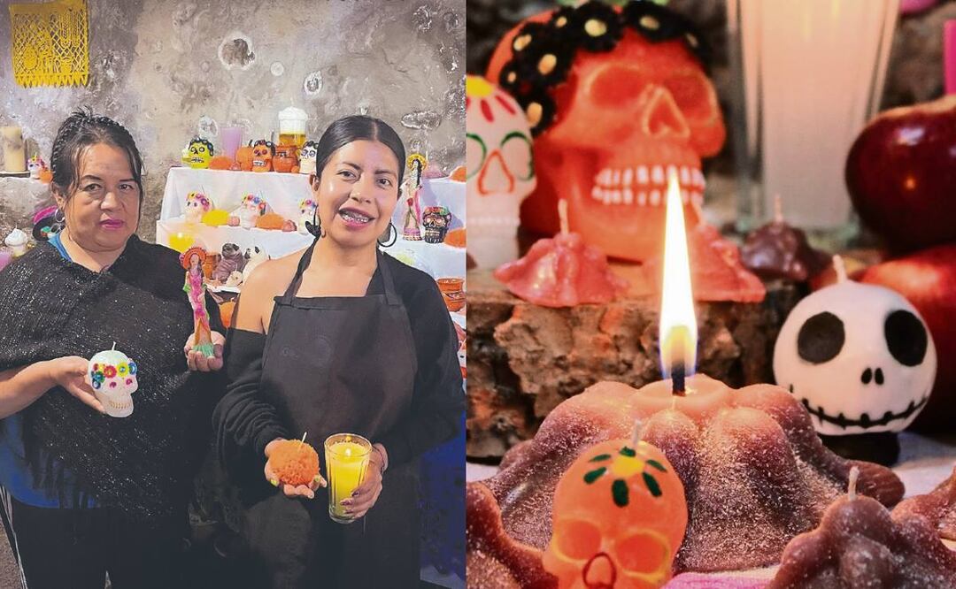¿Quieres una bonita vela artesanal para cumpleaños o para día de muertos? Saásil Velas es la opción