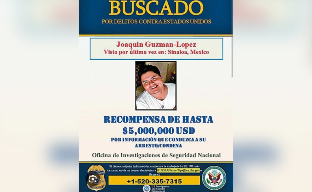 Foto: Especiales (EU no buscará pena de muerte para hijo de “El Chapo” Guzmán ¿Qué se sabe del caso?)