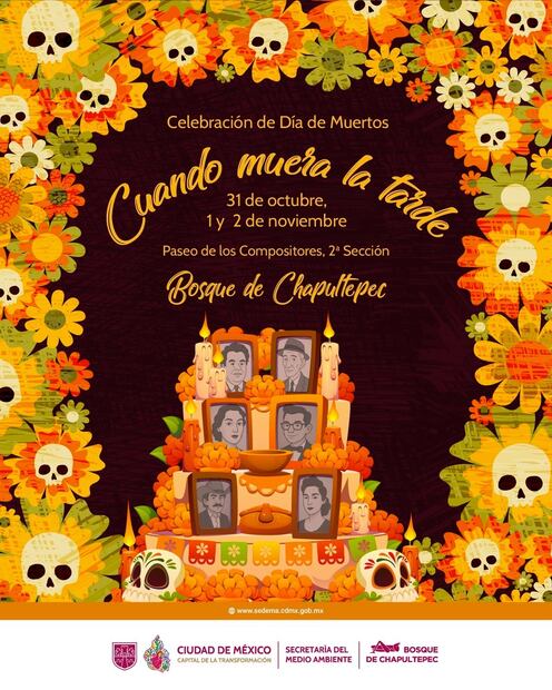 Día de Muertos en la CDMX: actividades gratuitas en Chapultepec y Aragón
