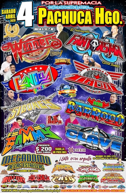 Sonido Winners también tiene fiesta en Semana Santa ¿cuándo estará en el Megadomo de las Estrellas?