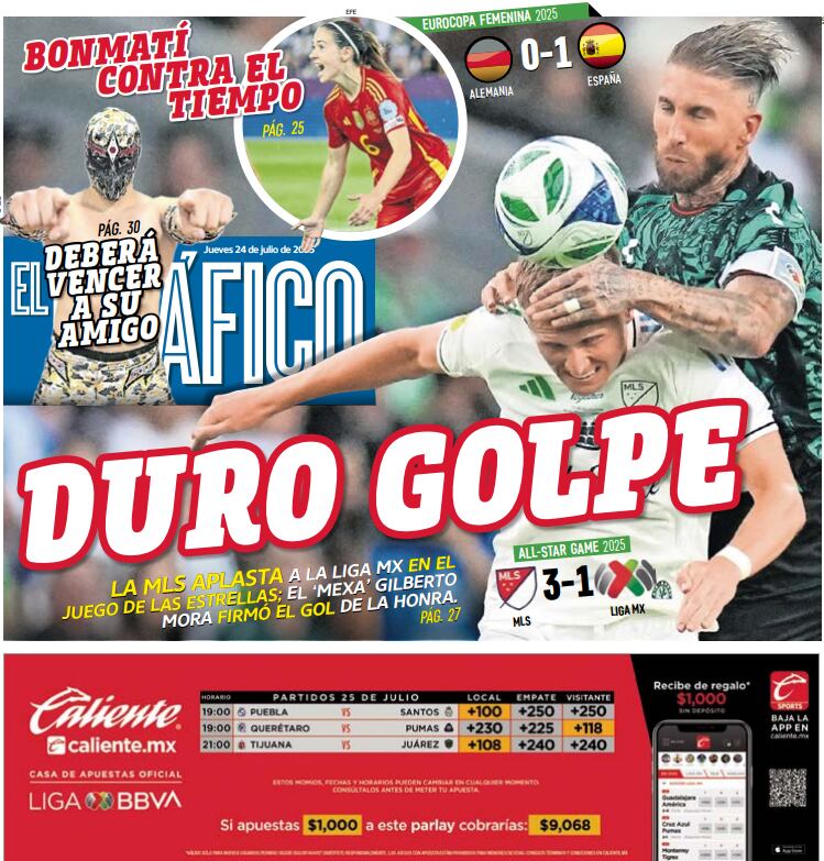 Portada El Gráfico | Jueves 24 de julio 2025