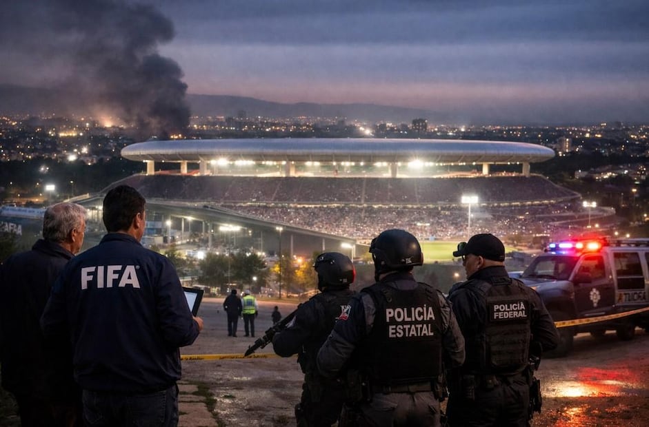 ¿México en peligro de quedarse sin Mundial por el abatimiento de "El Mencho"? La FIFA investiga. Foto: (IA)