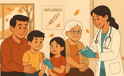 ¿Cuándo es el mejor momento para vacunarte contra la influenza?