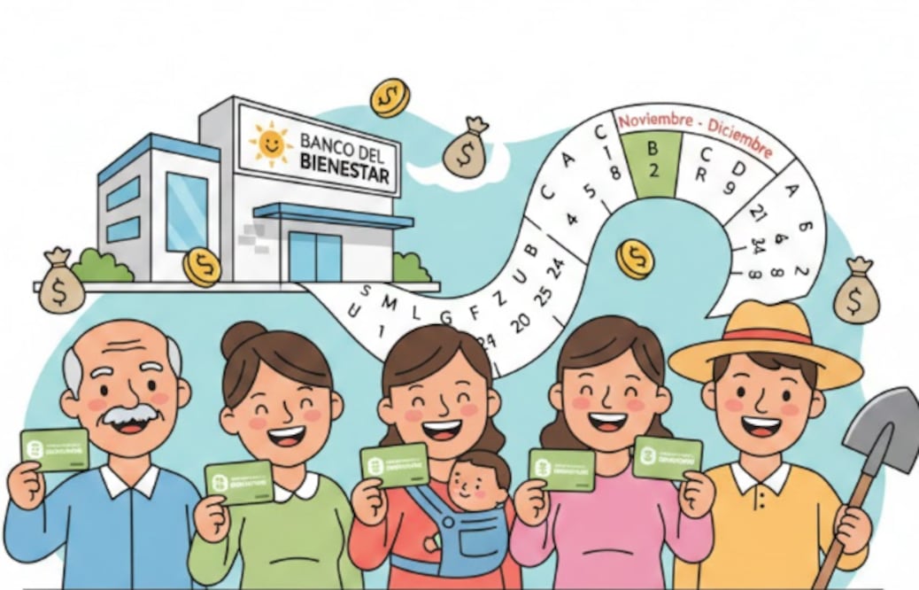 Pensión Bienestar: Alertan por fechas clave de depósito (Foto: Creada con IA)