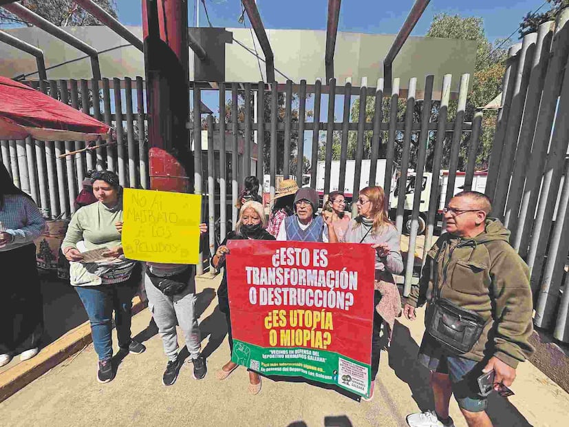 Protesta por perros del Refugio Franciscano, acusan maltrato tras traslado ordenado por autoridades. Foto: (Juan Carlos William. El Gráfico)