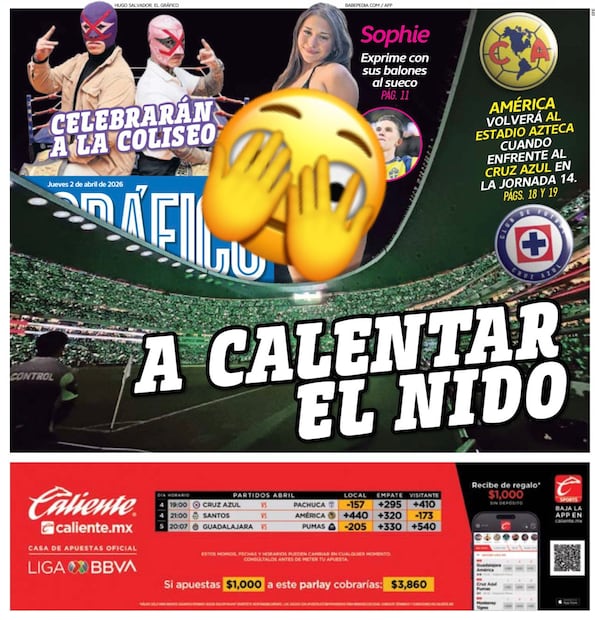 Portada El Gráfico | Jueves 2 de abril de 2026