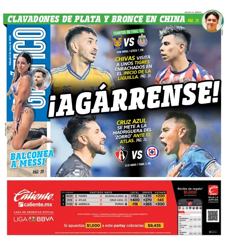 PORTADA GRÁFICA: Sábado de Expectativas