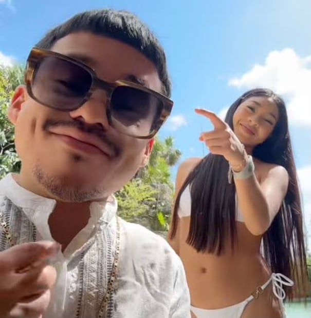 Abelito y Aranza (Vía: Redes)