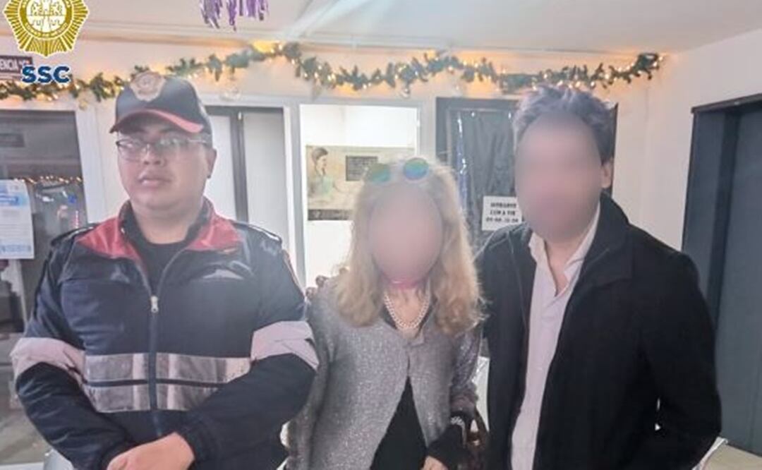 Le falla la memoria a abuelita y policías se ponen las pilas para reunirla con su familia