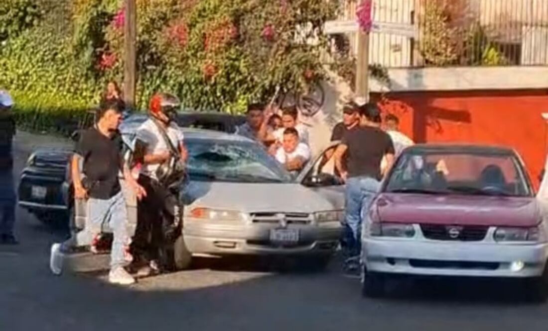 Foto: Especial (Montachoques en Tlalpan Dejan a Hombre Grave:)