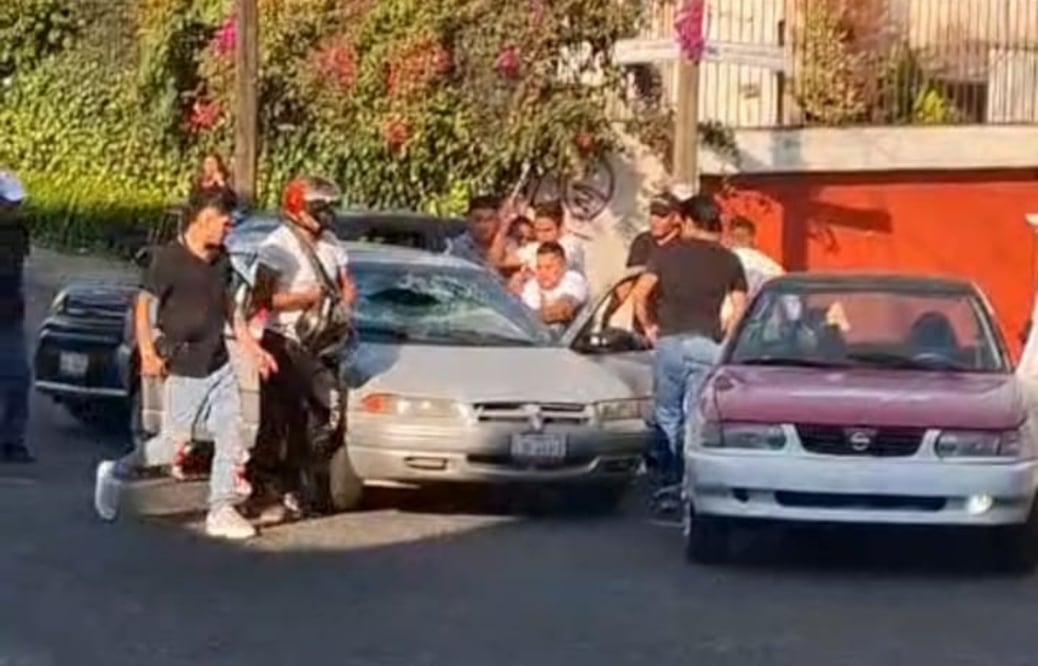 Foto: Especial (Montachoques en Tlalpan Dejan a Hombre Grave:)