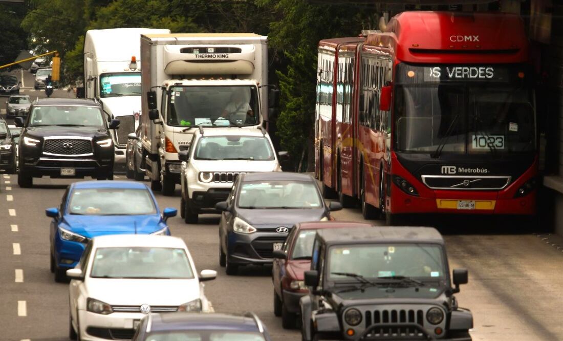 Foto: Cuartoscuro (Trafico en la CDMX HOY 17 de octubre ¿Cuáles son las vialidades afectadas? )