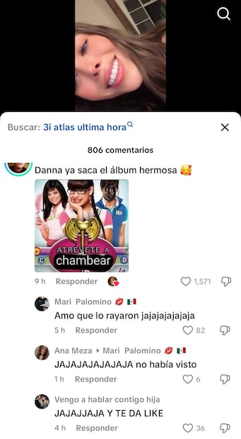 ¿Danna Paola lanza indirecta a Eleazar Gómez? (Foto: Captura de pantalla)