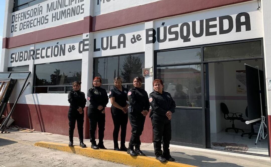 Activistas exigen limpia en la Célula de Búsqueda de Neza, tras detención de funcionarios