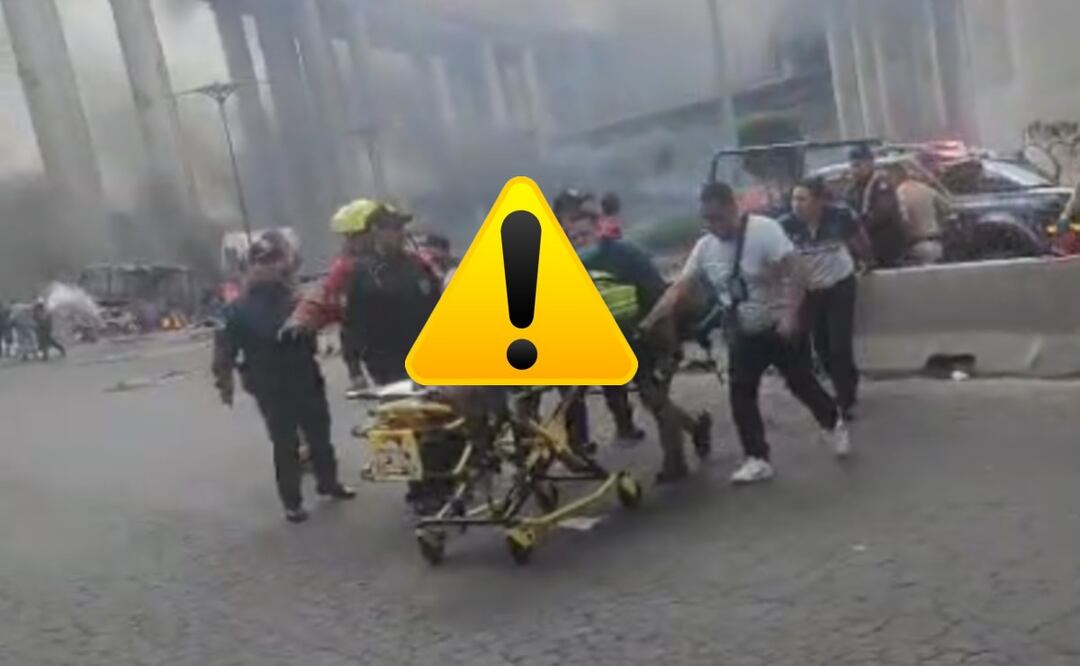 Explosión de pipa de gas en Puente de la Concordia deja al menos 18 heridos
Imagen: Especial