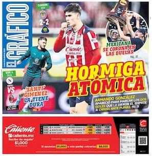 Portada El Gráfico | Lunes 6 de abril de 2026