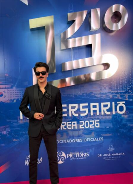 Roger González en Corea (Foto: Instagram)
