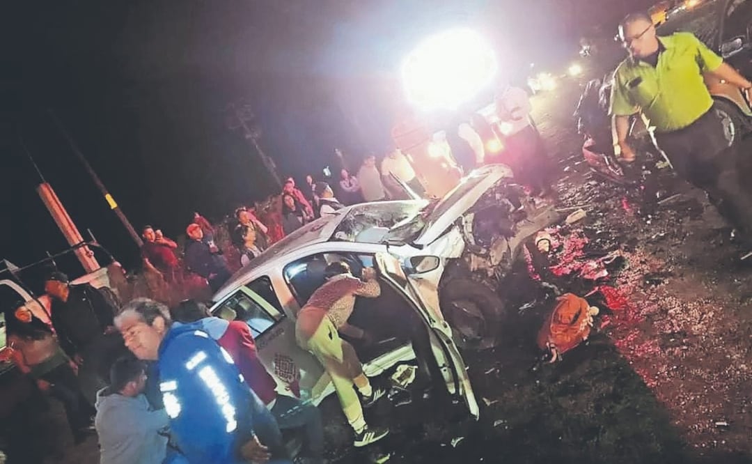 La Muerte se lleva 4 personas en Jocotitlán en percance vial