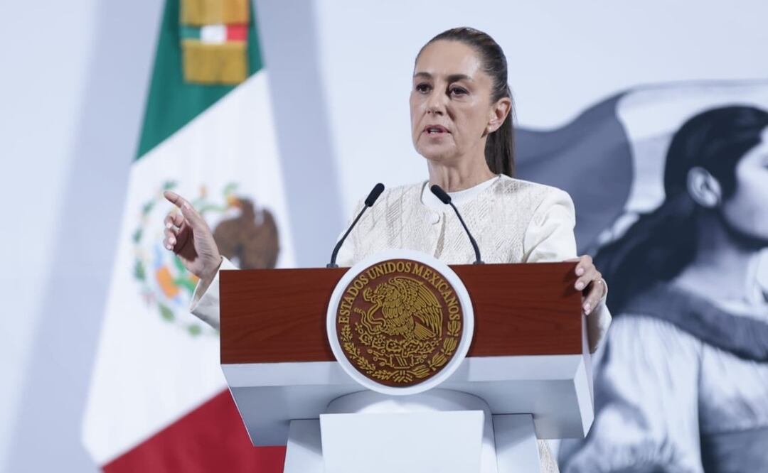 Claudia Sheinbaum prohíbe los corridos tumbados. Foto: (Fernanda Rojas. El Gráfico)