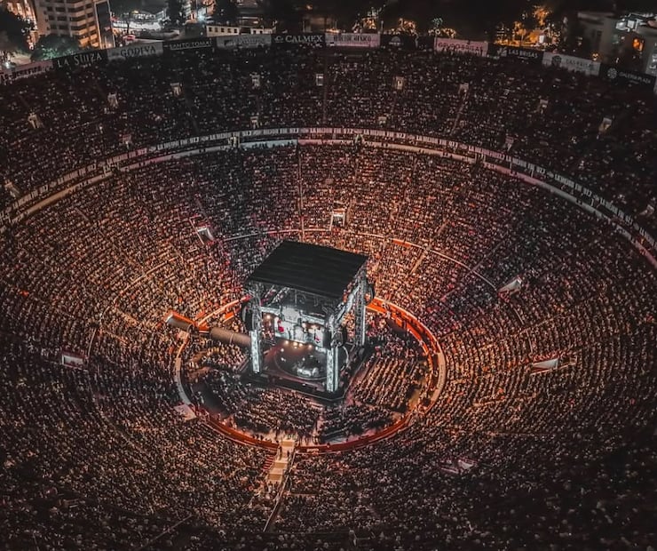La México ayer en el concierto de Ramón Ayala (Vía: Instagram)