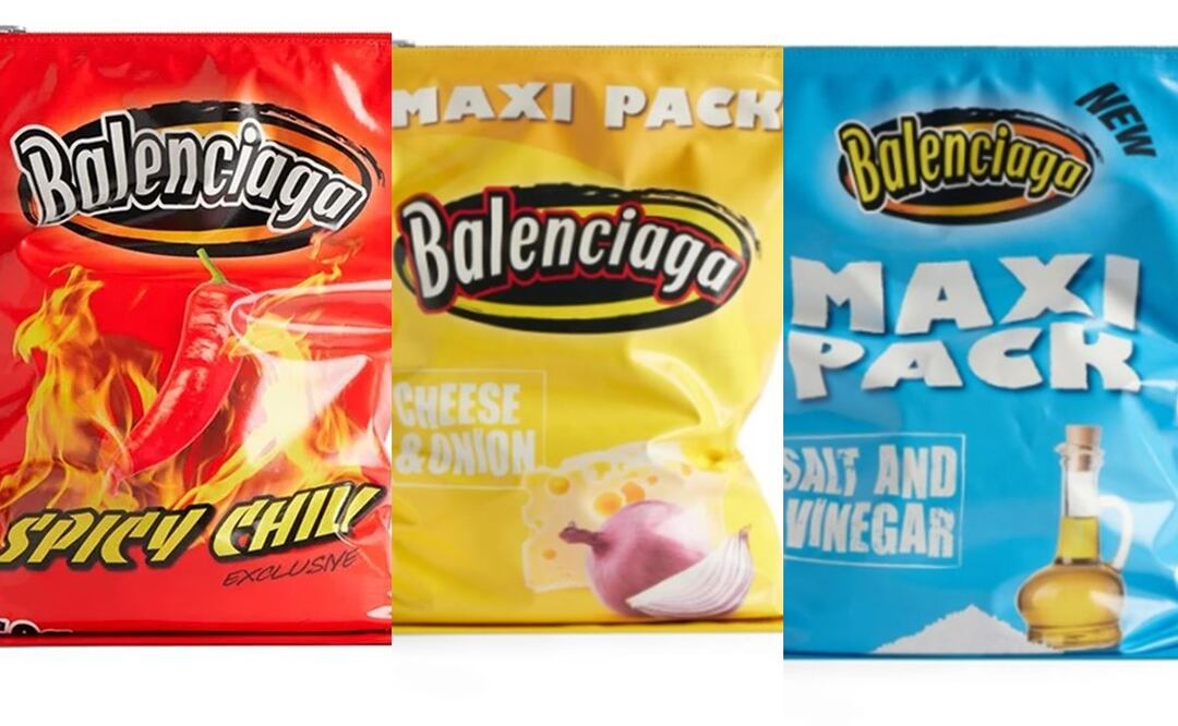 ¡Balenciaga lo volvió a hacer! Lanza bolsa de papas fritas que cuesta una lanota