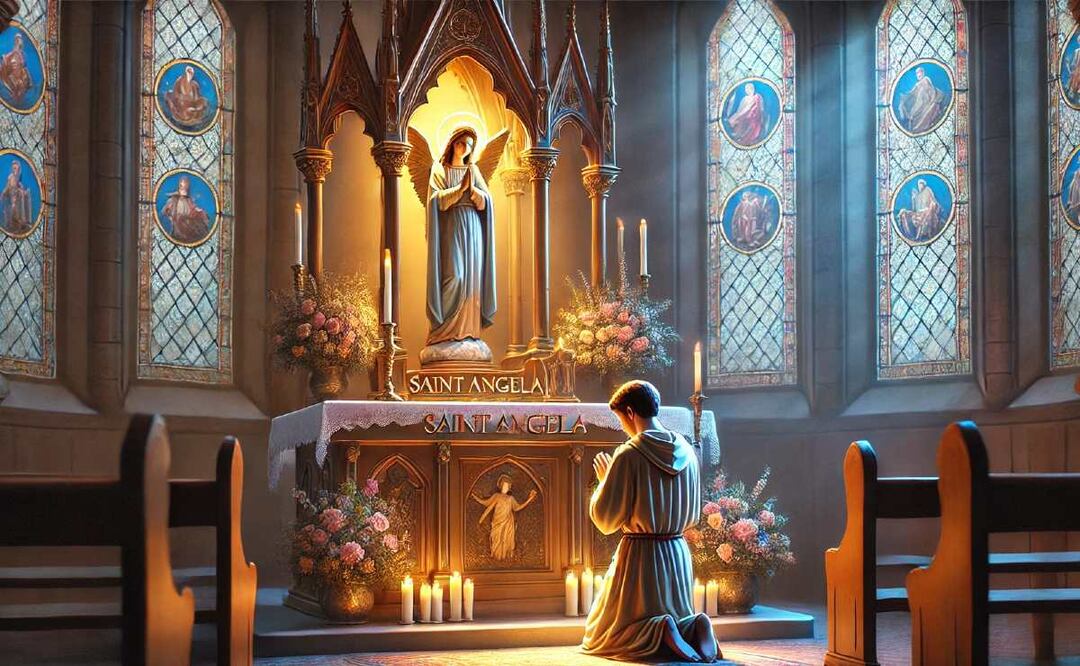 Oración a Santa Ángela para superar las carencias de dinero