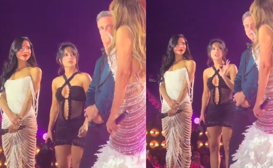 Video: Thalía tiene guerra de gestos contra Becky G y se ‘desquita’ con Alejandra Espinoza 