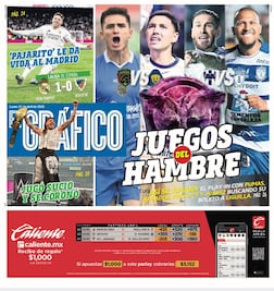 Portada El Gráfico Lunes 21 de Abril