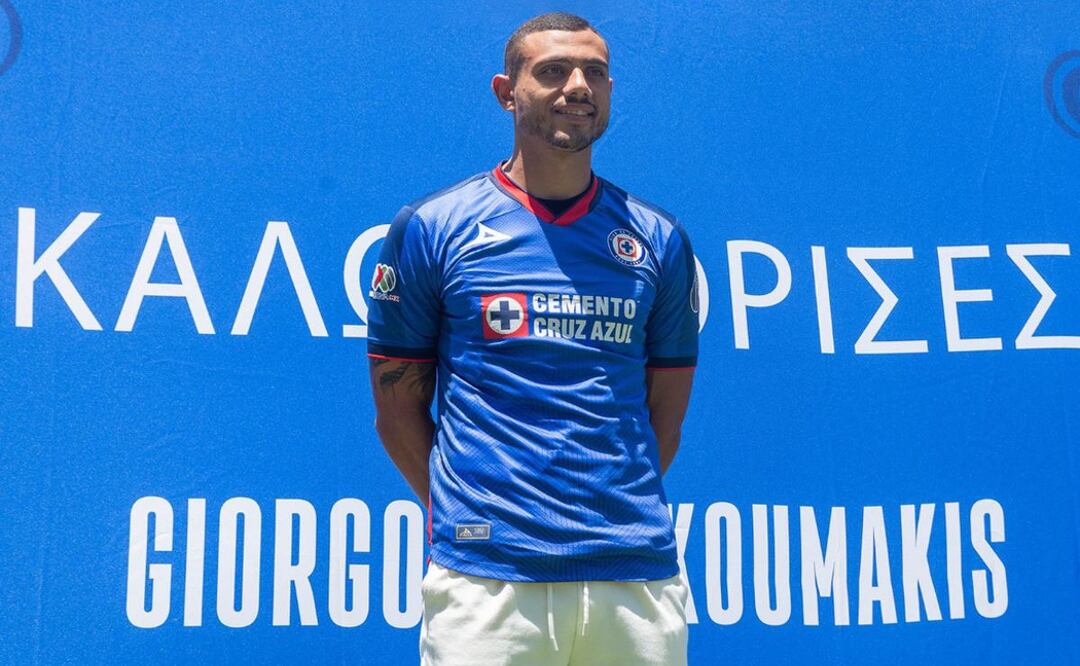 Giorgos Giakoumakis le salió caro a Cruz Azul, apenas lo presentaron y ya se lesionó