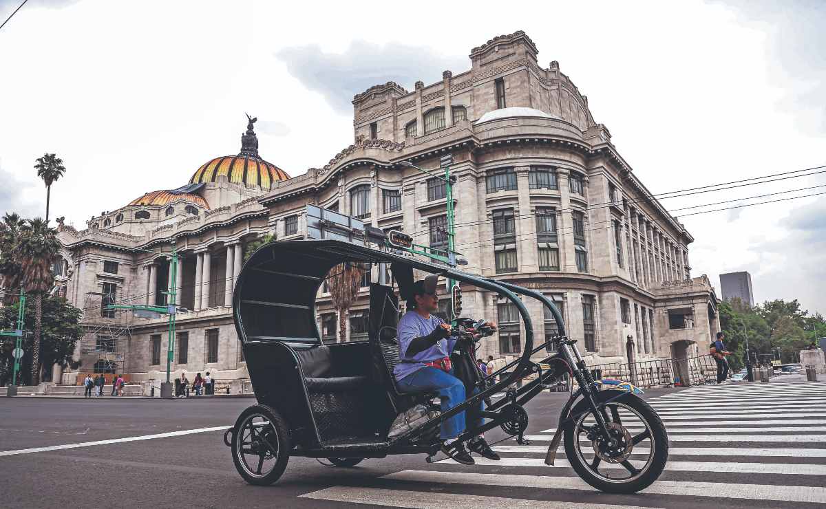 Mundial 2026: ciclotaxis cobran hasta 2 mil pesos a turistas en Centro Histórico