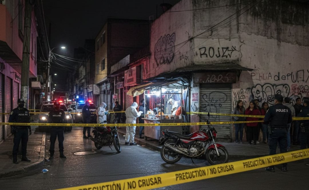 Imagen ilustrativa: IA (Asesinan a miembro de un sonidero en un local de comida en Azcapotzalco)