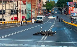 Fatal derrapón en Santa María la Ribera deja muerto a motociclista de 30 años